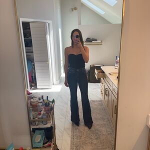 Judy Blue Dark Blue Flared Jeans